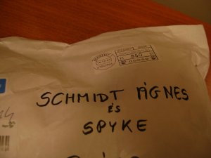 Spyke, névre szóló csomagja...